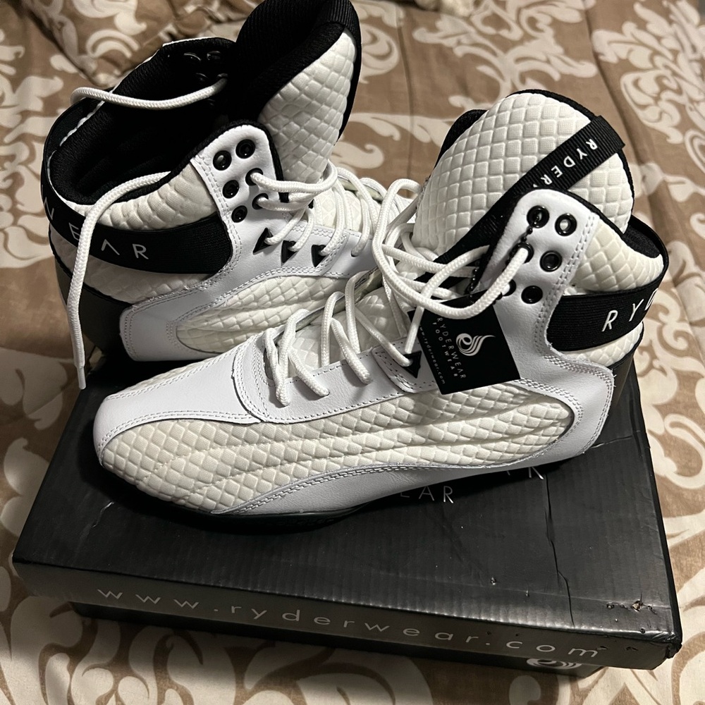 Ryderwear White High-Top Sneakers
